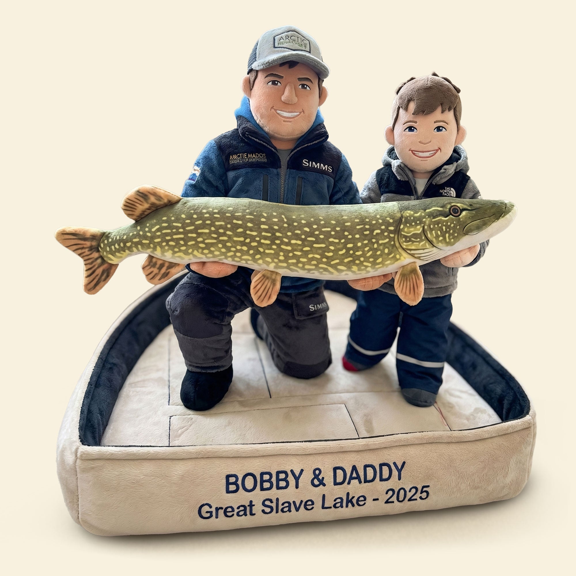 Fishing Memories Pillow - Custom Personalized Gifts for Fishing Lovers Pillow PopCulturePrints