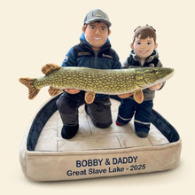 Load image into Gallery viewer, Fishing Memories Pillow - Custom Personalized Gifts for Fishing Lovers Pillow PopCulturePrints
