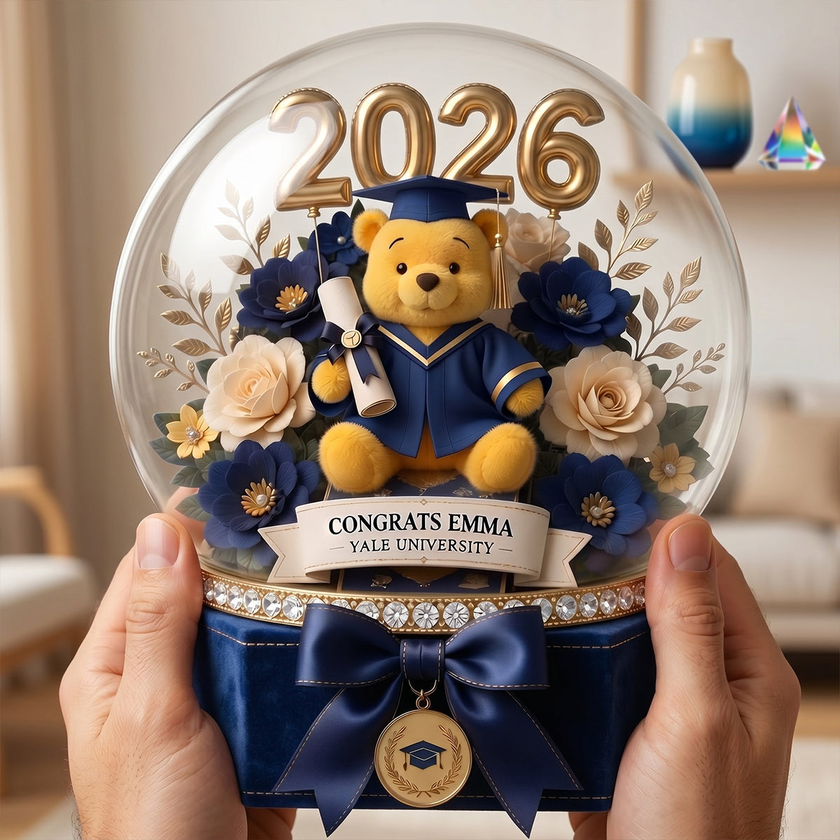 Celebrate Your Achievement: Personalize This Graduation Acrylic Plaque - Perfect Gift for Graduates, Friends, and Family Shaped Plaques PopCulturePrints