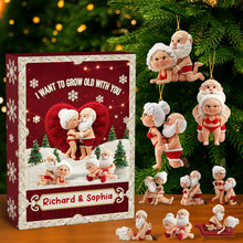 Load image into Gallery viewer, I Want to Grow Old with You - Naughty Couple Blind Box | Personalized Gifts for Christmas Lovers Advent Calendar PopCulturePrints

