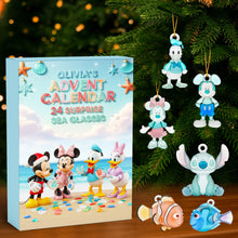 Load image into Gallery viewer, “Bring Joy This Christmas!” - Sea Glass Advent Calendar - Personalized Gift for Kids &amp; Collectors Advent Calendar PopCulturePrints
