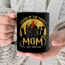 Load image into Gallery viewer, Personalized Harry Potter Family Mug - Keeper of the Family Mom
