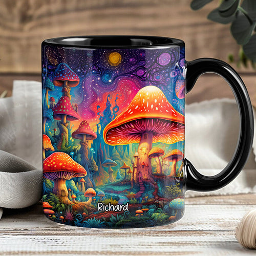 Enchanting 3D Mushroom Coffee Mug - Personalized Gift Coffee Mug PopCulturePrints