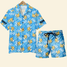 Load image into Gallery viewer, Personalized Hawaiian Set for Gaming Enthusiasts - Vibrant Game Character Design Hawaiian Shirts PopCulturePrints
