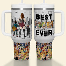 Load image into Gallery viewer, Best Mom Ever - Personalized 40oz Tumbler - Unique Gifts for Mom &amp; Grandma Tumbler Cup PopCulturePrints
