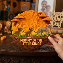 Load image into Gallery viewer, Mommy of the Little Kings - Personalized Acrylic Plaque for Mother's Day Shaped Plaques PopCulturePrints
