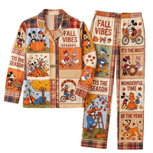 Load image into Gallery viewer, “Fall Vibes are Here!” - Beloved Autumn Pajama Set - Personalized Gifts
