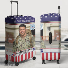 Load image into Gallery viewer, Personalized U.S. Army Veteran Luggage Cover
