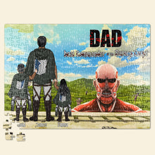 Load image into Gallery viewer, Personalized Father&#39;s Day Jigsaw Puzzle - Best Commander Theme Jigsaw Puzzles PopCulturePrints
