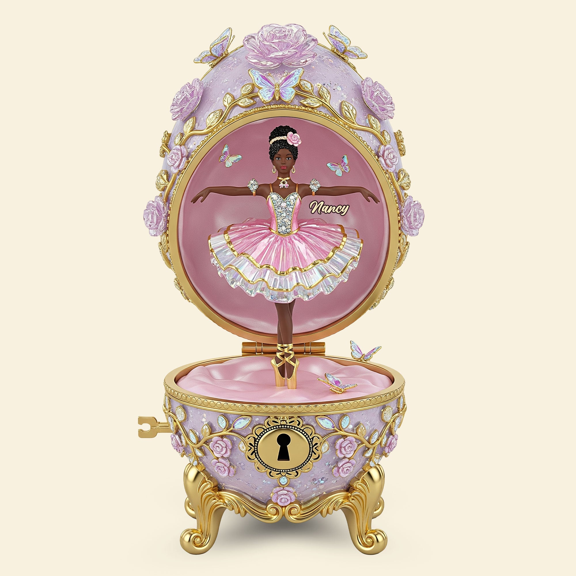 Dance Through Life - Personalized Ballet Girl Acrylic Plaque for Ballet Lovers Shaped Plaques PopCulturePrints