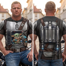 Load image into Gallery viewer, Lovely Interstellar Explorer Companion In Mech-Suit 3D Shirt - Personalized Gifts 04tyqn170726 AOP Products PopCulturePrints
