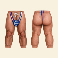 Load image into Gallery viewer, Bring Laughter to Your Game Day: Funny Men's Beach Sweatpants - Personalized Gift for Sports Lovers
