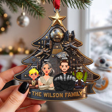 Load image into Gallery viewer, Create Your Own Universe Family Christmas Ornament - Personalized Gift for Family
