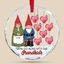 Load image into Gallery viewer, Customizable Gnome Grandparents Christmas Ornament Ornament PopCulturePrints
