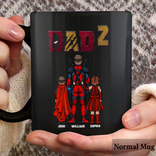 Load image into Gallery viewer, Dadpool - Personalized Psychopath Hero Dad Mug
