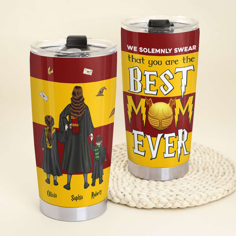 Best Mom Ever Personalized Harry Potter Themed Tumbler