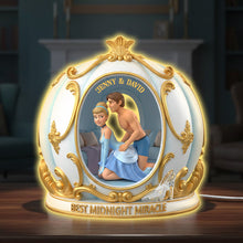 Load image into Gallery viewer, Best Midnight Miracle - Personalized Acrylic Light Box for Couples Light Box PopCulturePrints
