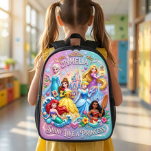 Load image into Gallery viewer, Lovely Fantastical Princess Shool Bag - Personalized Gifts For Kids 04tyti130726 Backpack PopCulturePrints
