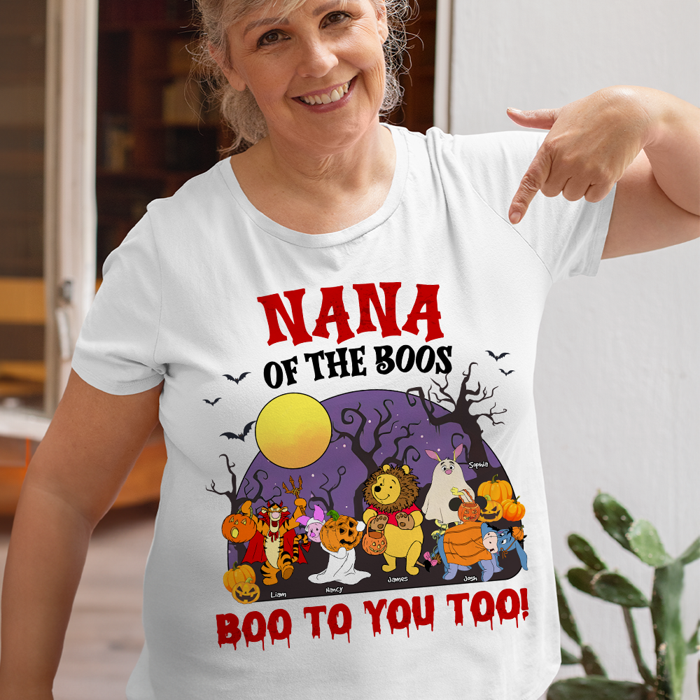 Personalized Nana Halloween Sweatshirt - Nana of The Boos Halloween Shirt