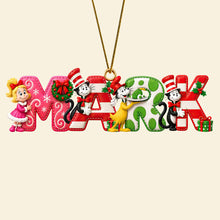 Load image into Gallery viewer, Christmas Alphabet Ornament - Personalized Gifts For Christmas 03padt081026 Ornament PopCulturePrints
