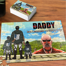 Load image into Gallery viewer, Personalized Father&#39;s Day Jigsaw Puzzle - Best Commander Theme Jigsaw Puzzles PopCulturePrints
