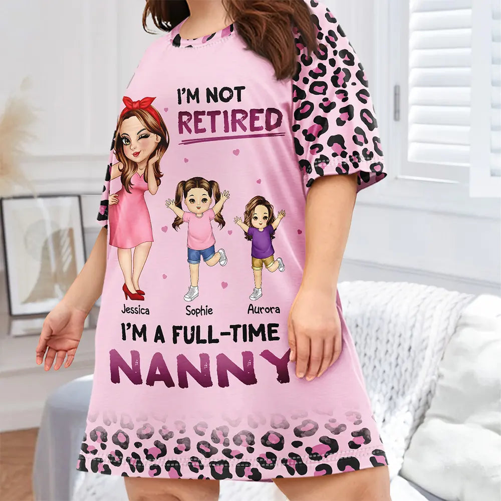 I'm A Professional Grandma - Personalized Women's Sleep Tee Women's Sleep Tee PopCulturePrints