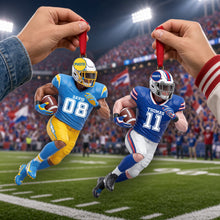 Load image into Gallery viewer, Personalized Professional Athlete Acrylic Ornament - A Unique Gift for Sport Lovers Ornament PopCulturePrints
