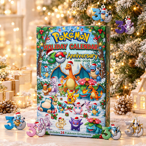 “Unleash Your Festive Spirit!” - Mystery Creature Christmas Ornament Blindbox - Personalized Gifts for Game Lovers Advent Calendar PopCulturePrints