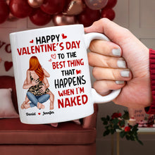 Load image into Gallery viewer, Personalized Couple Mug - Happy Valentine&#39;s Day Gift Coffee Mug PopCulturePrints
