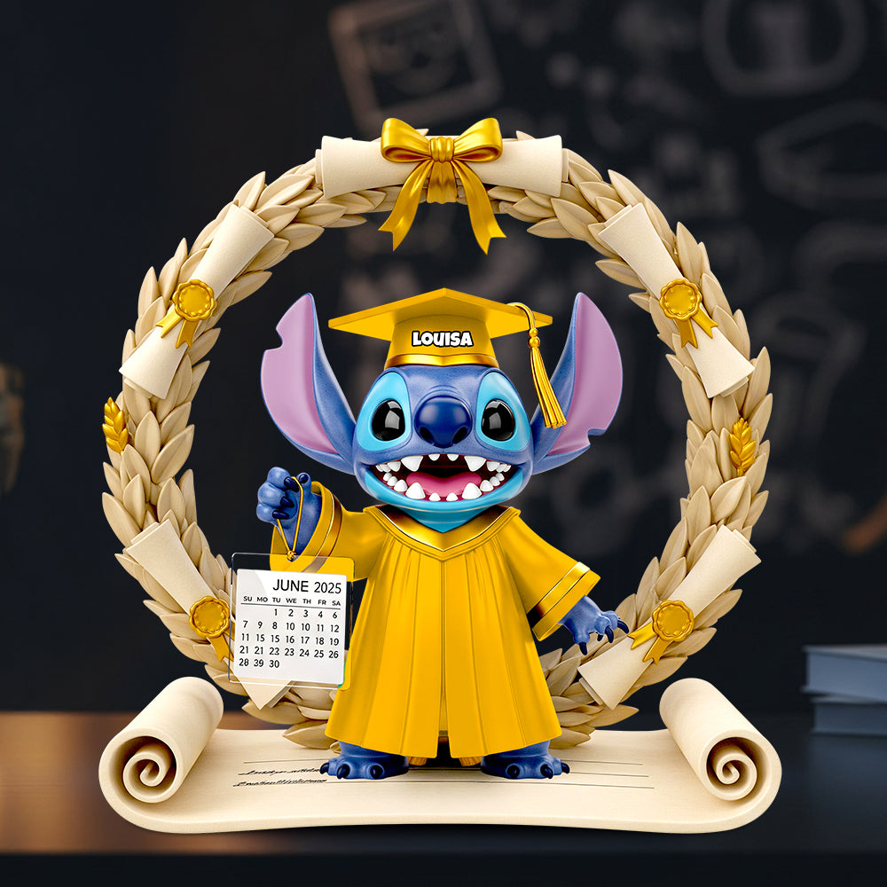 You Did It! - Personalized Graduation Acrylic Plaque - Perfect Gift for Graduates Shaped Plaques PopCulturePrints