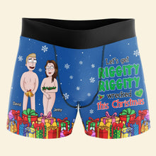 Load image into Gallery viewer, Custom Cartoon Men&#39;s Boxers - Funny Christmas Gift &amp; Valentine&#39;s Day Gifts Boxer Briefs PopCulturePrints
