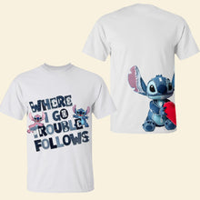 Load image into Gallery viewer, Love in Every Stitch - Cartoon Couple 3D Shirt - Personalized Gifts for Couples AOP Products PopCulturePrints
