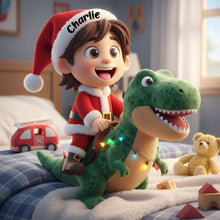 Load image into Gallery viewer, Make Christmas Magical: Personalized Custom Photo Pillow for Kids Pillow PopCulturePrints
