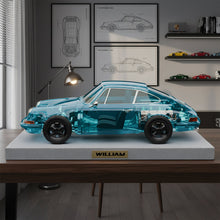 Load image into Gallery viewer, “Rev Up Your Passion!” – Sport Car Anatomy Acrylic Plaque - Personalized Gift for Car Enthusiasts Shaped Plaques PopCulturePrints
