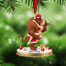 Load image into Gallery viewer, “You’re My Favorite!” – Christmas Romance Couple Ornament | Personalized Gift for Couples Ornament PopCulturePrints
