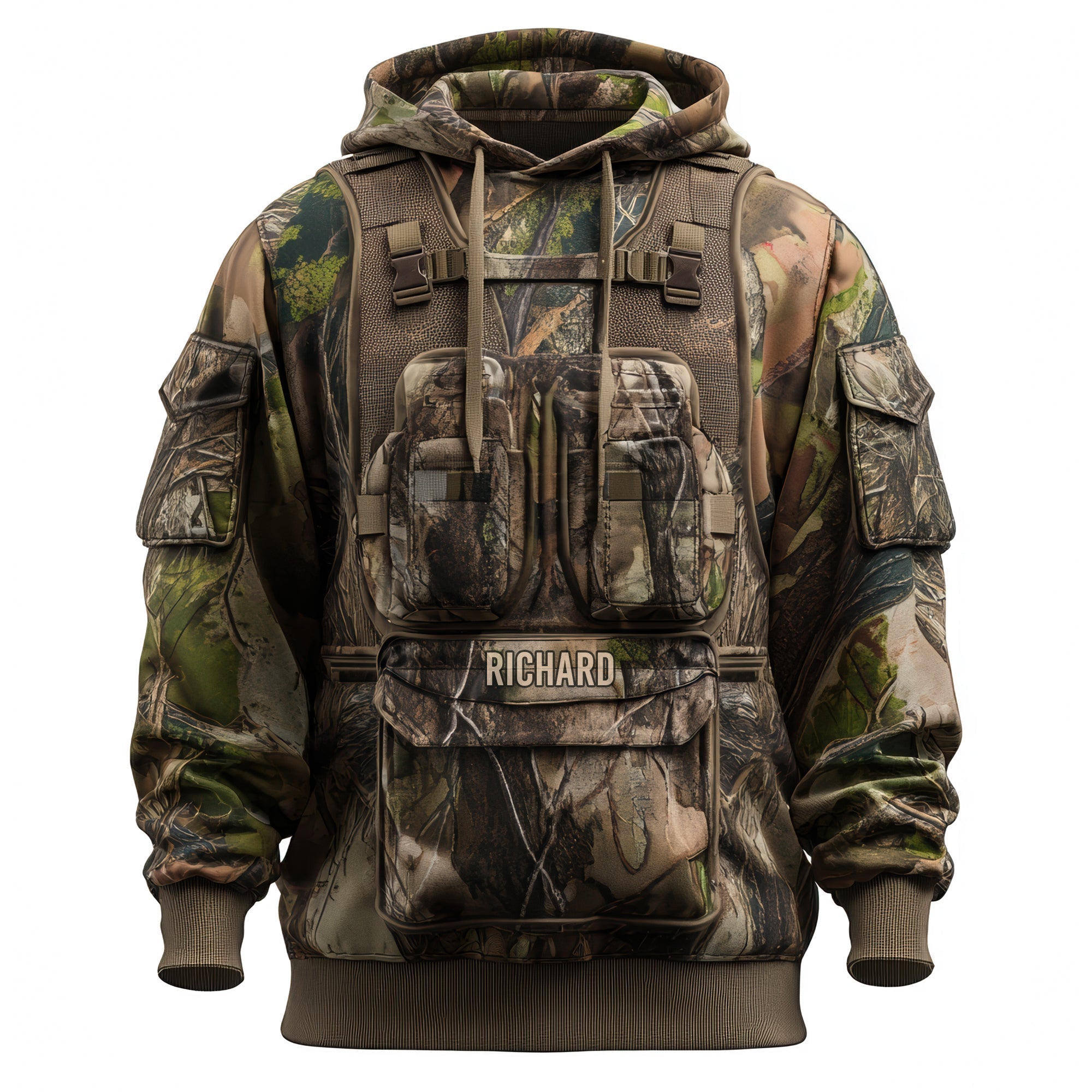 Hunt in Style - Customizable Outdoor Hunting 3D Hoodie – Perfect Gift for Hunting Enthusiasts AOP Products PopCulturePrints