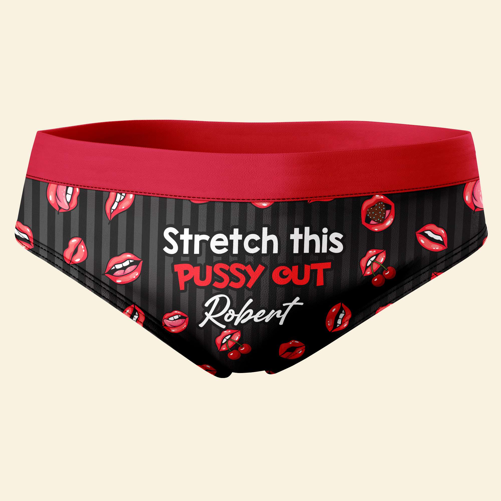Personalized Women's Briefs - Fun and Flirty Design Boxer Briefs PopCulturePrints