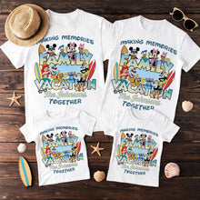 Load image into Gallery viewer, Making Memories, Family Vacation Together - Personalized Matching Shirts for Families
