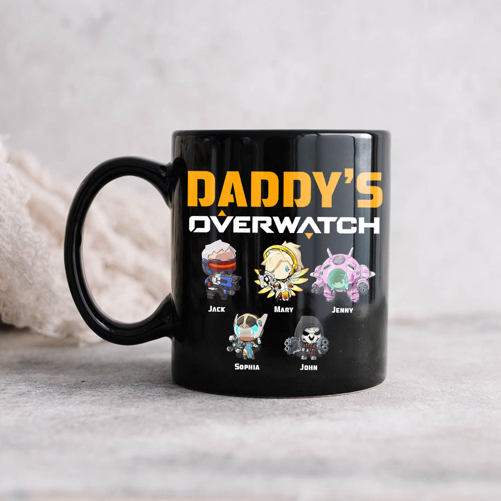 Personalized Daddy's Overwatch Coffee Mug Coffee Mug PopCulturePrints