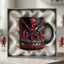 Load image into Gallery viewer, “Legendary Dad Squad: Celebrate Dad’s Heroics!” - Custom Magic Coffee Mug - Gift for Dad, Grandpa &amp; More Coffee Mug PopCulturePrints
