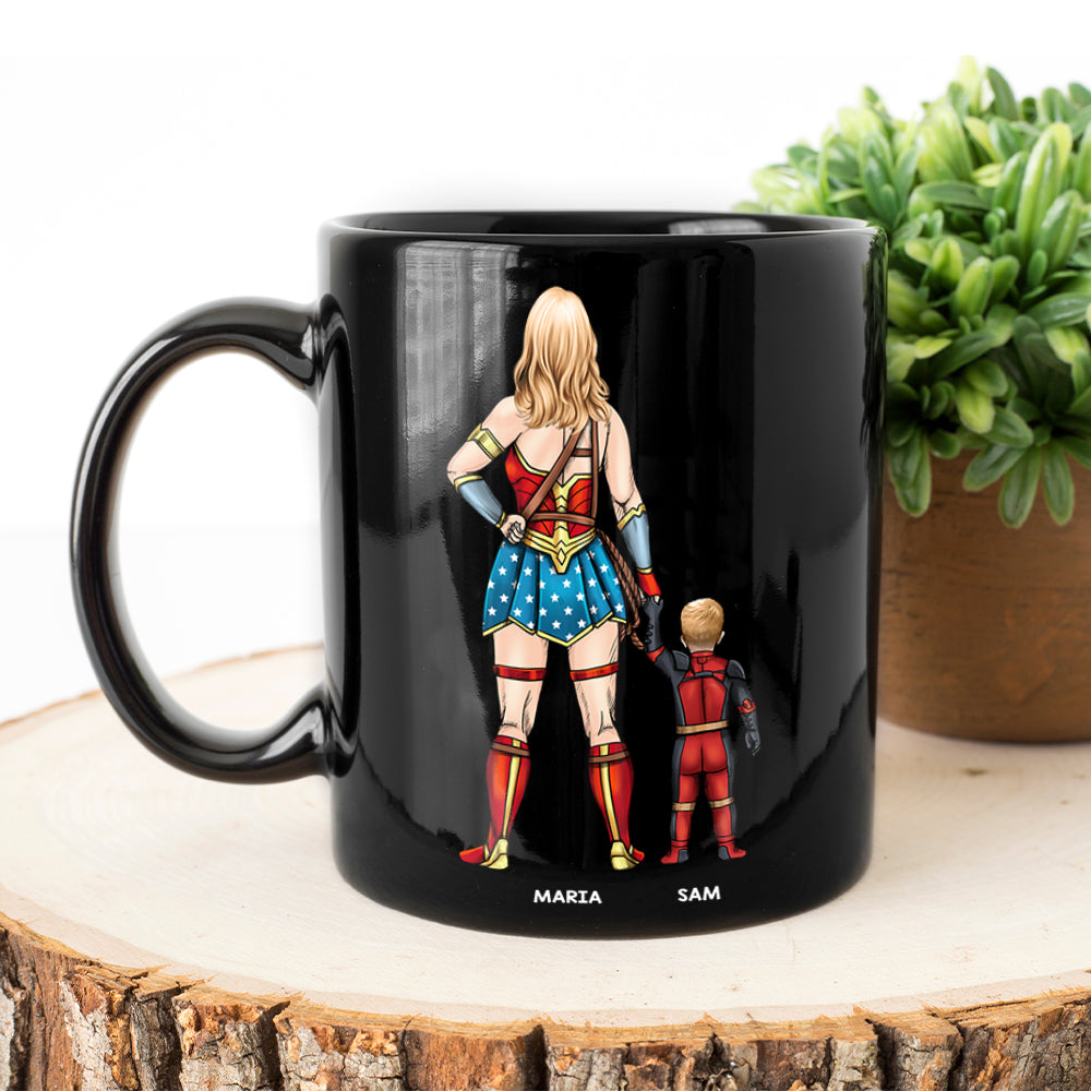 Best Dad Ever Personalized Coffee Mug - Dragon Inspired