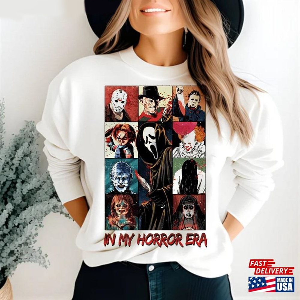 Horror Movie Icons Halloween T-Shirt - In My Horror Era