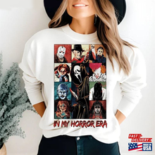 Load image into Gallery viewer, Horror Movie Icons Halloween T-Shirt - In My Horror Era
