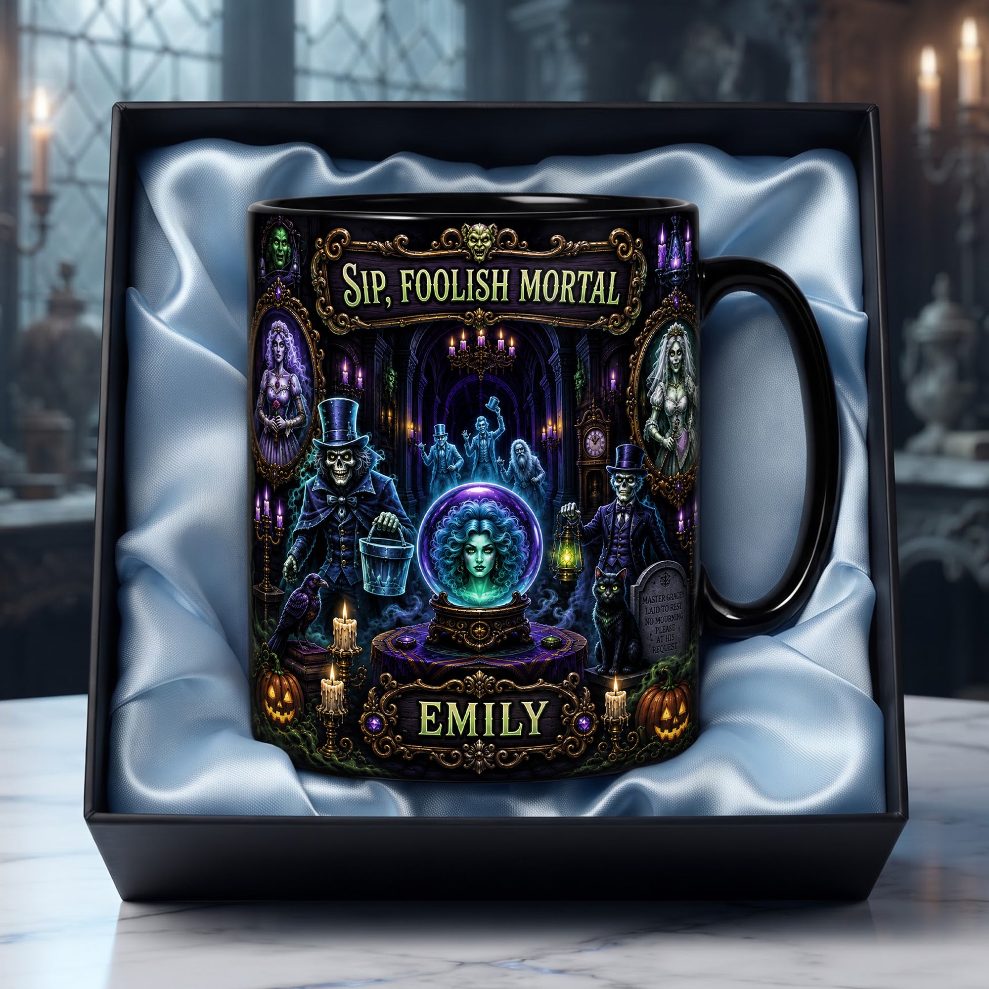 Dark Gothic Magic Coffee Mug - Personalized Gifts For Halloween 05halu070926 Coffee Mug PopCulturePrints