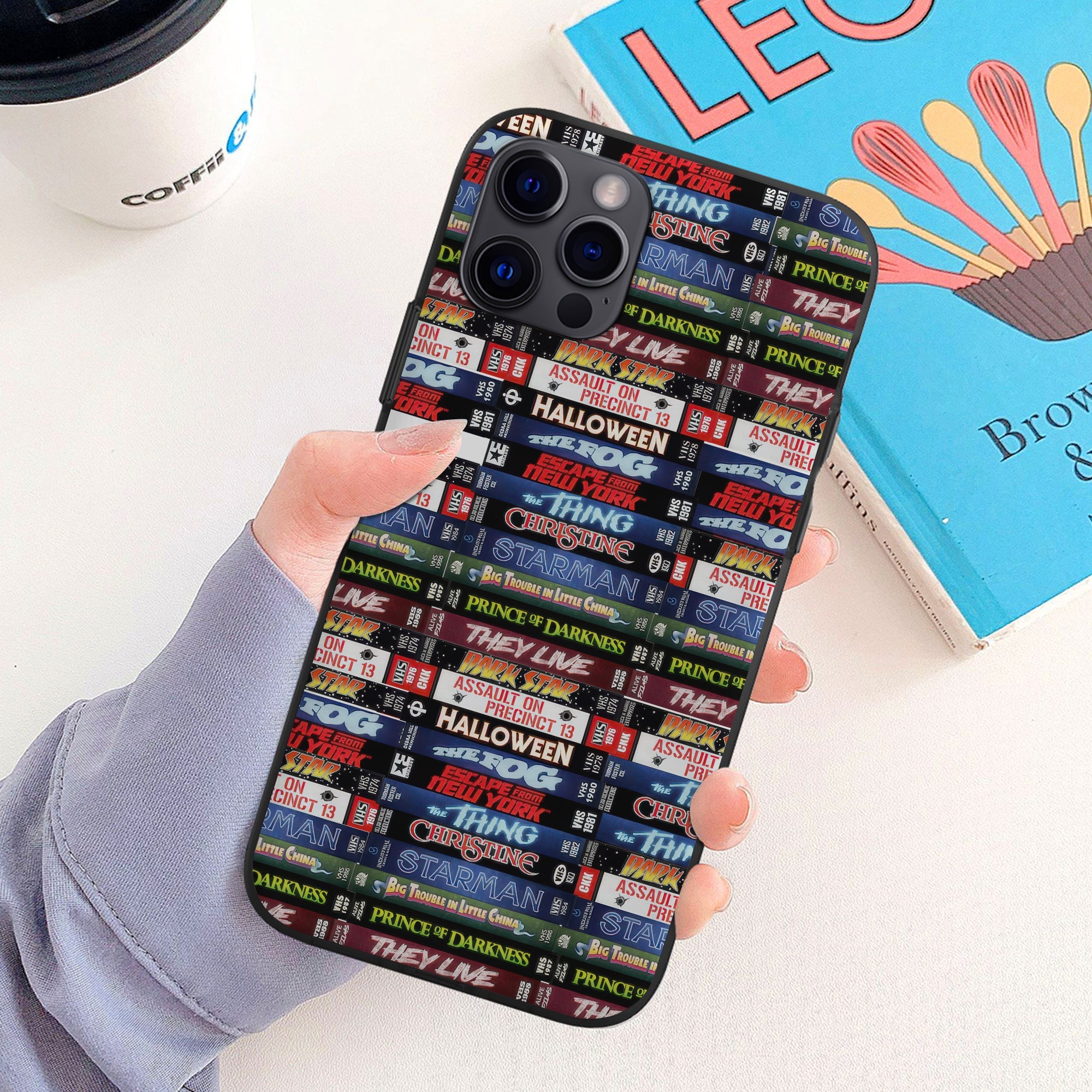 Classic Cinema Phone Case for Movie Lovers - Film Collection Design Phone Case PopCulturePrints