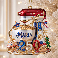 Load image into Gallery viewer, Baking Memories: Stand Mixer Ornament - Personalized Gifts for Bakers
