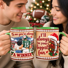 Load image into Gallery viewer, Sport Lover Couple Coffee Accent Mug - Personalized Gifts For Couple Coffee Mug 02HUDH131026 Coffee Mug PopCulturePrints
