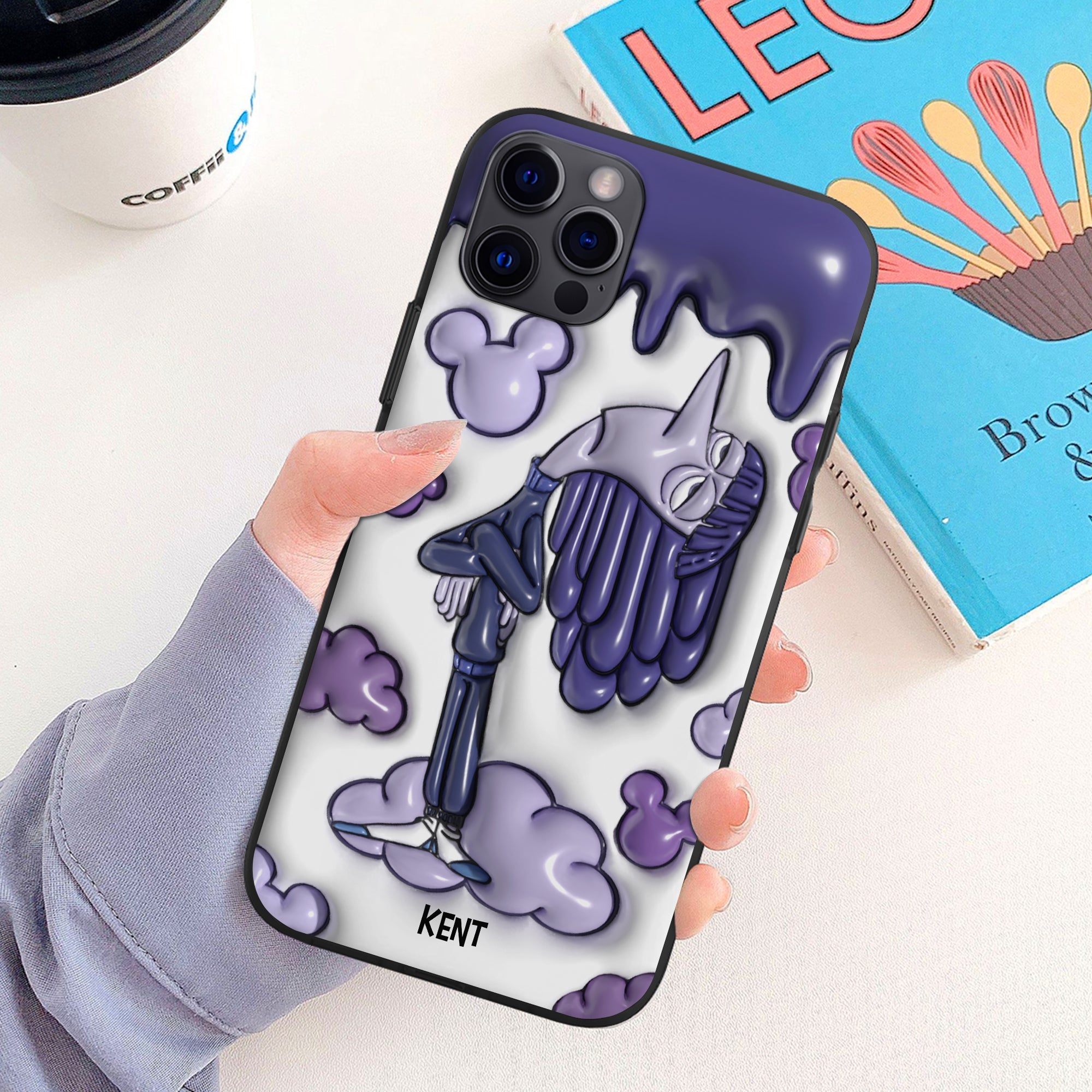 Personalized Crazy Cartoon Lover Phone Case for Enthusiasts