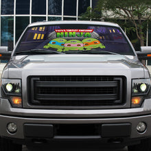 Load image into Gallery viewer, Custom Ninja Turtle Dad Windshield Sunshade Doormat PopCulturePrints
