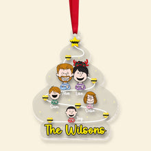 Load image into Gallery viewer, Personalized Family Christmas Ornament - Custom Cartoon Characters Ornament PopCulturePrints

